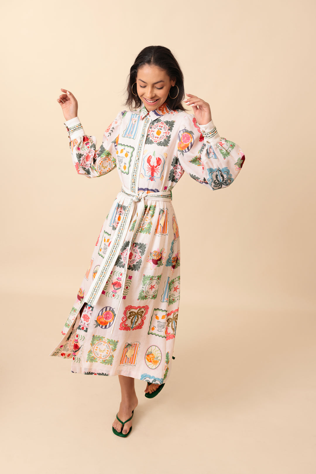 Blythe Dress | Chalk
