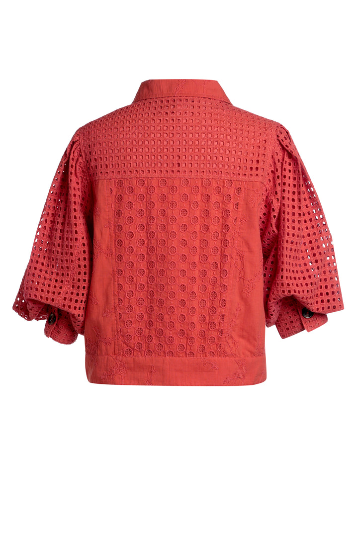 Judy Jacket | Lava Red