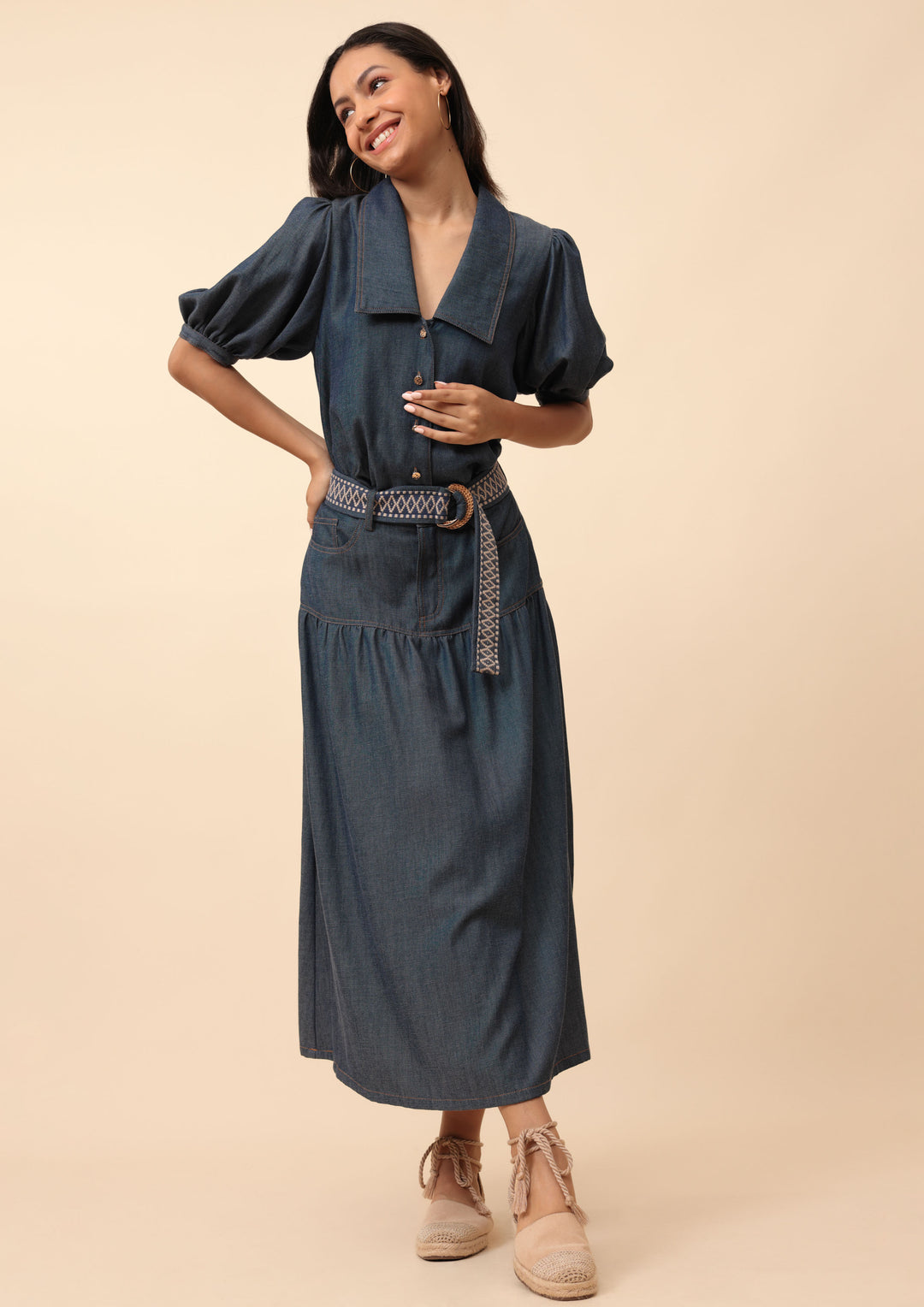 Aria Blouse | Blue - Charlotte's Inc