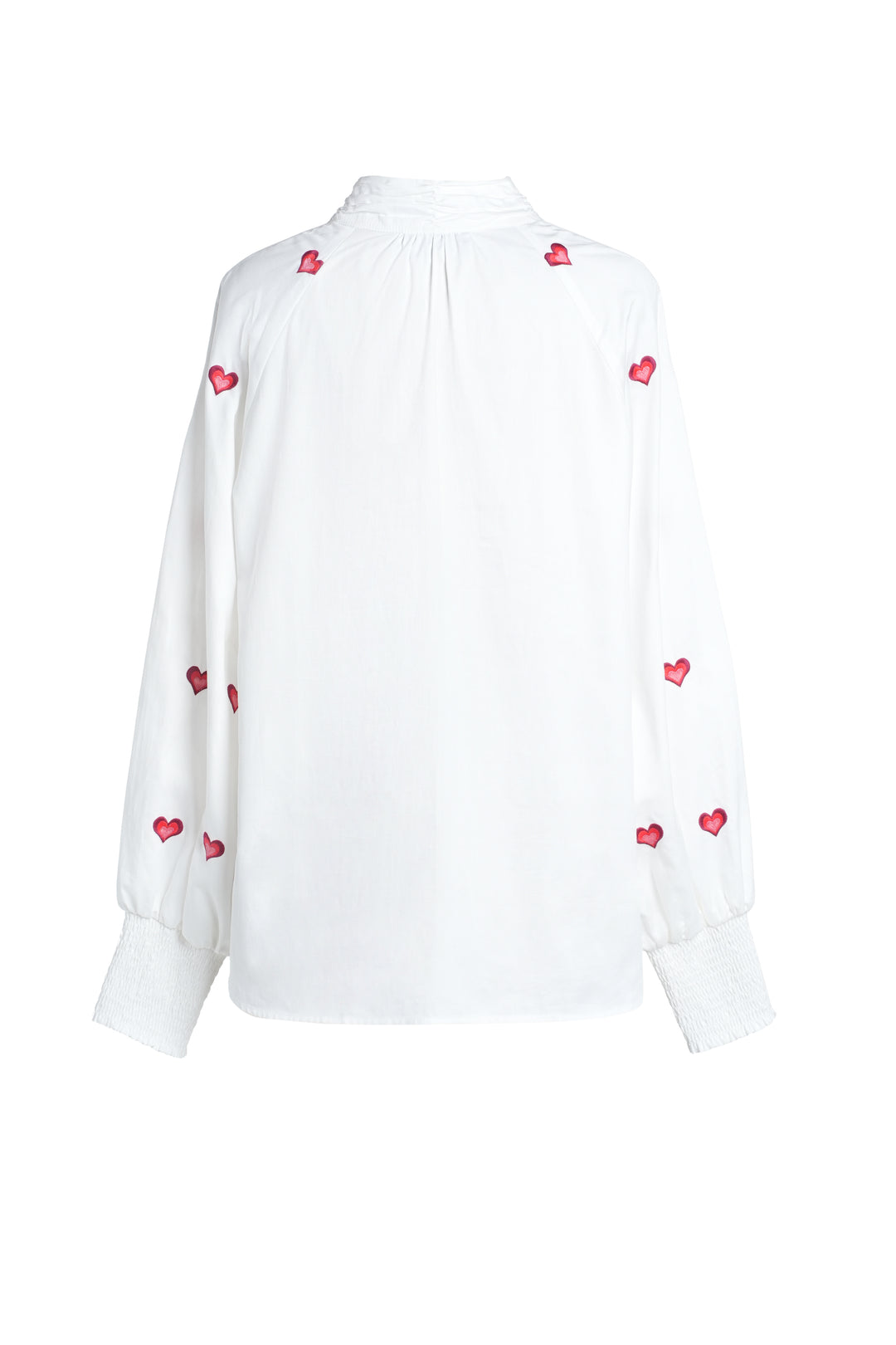 Mona Blouse | Red Hearts