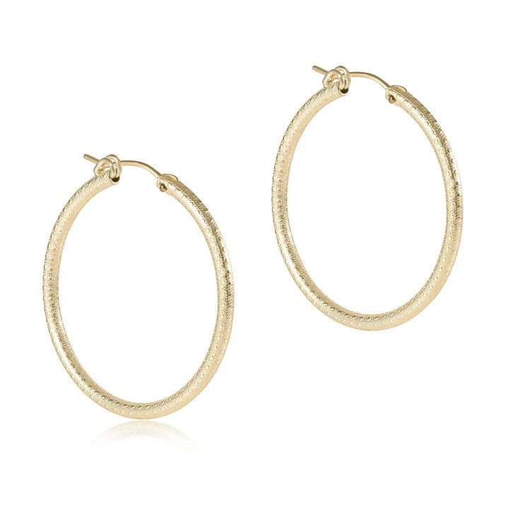 Enewton Round Gold Hoop | +Sizes