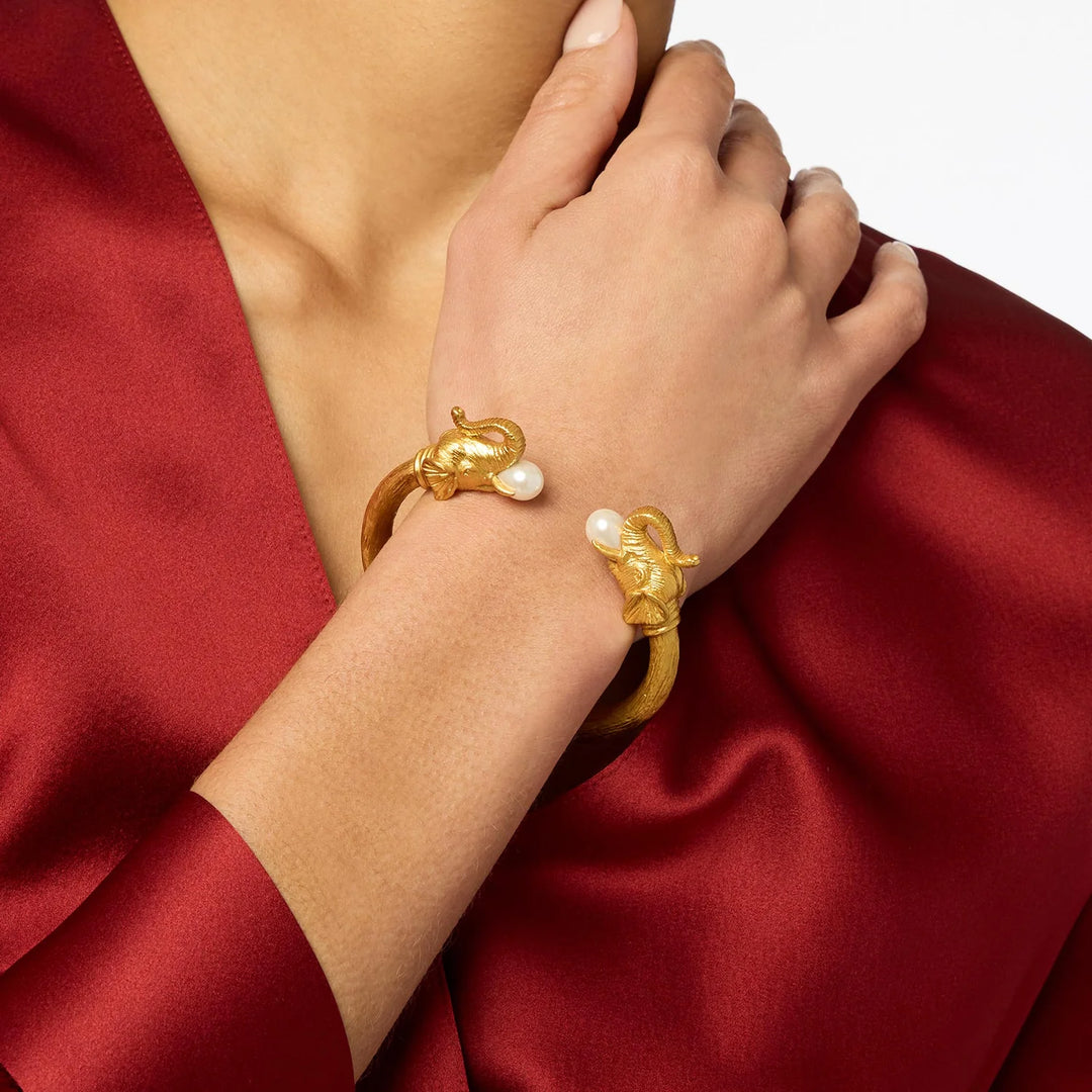 Elephant Cuff | Pearl