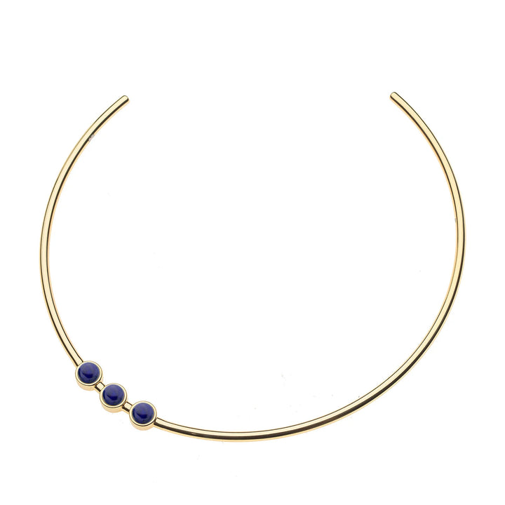 Embellished Neck Cuff | Lapis