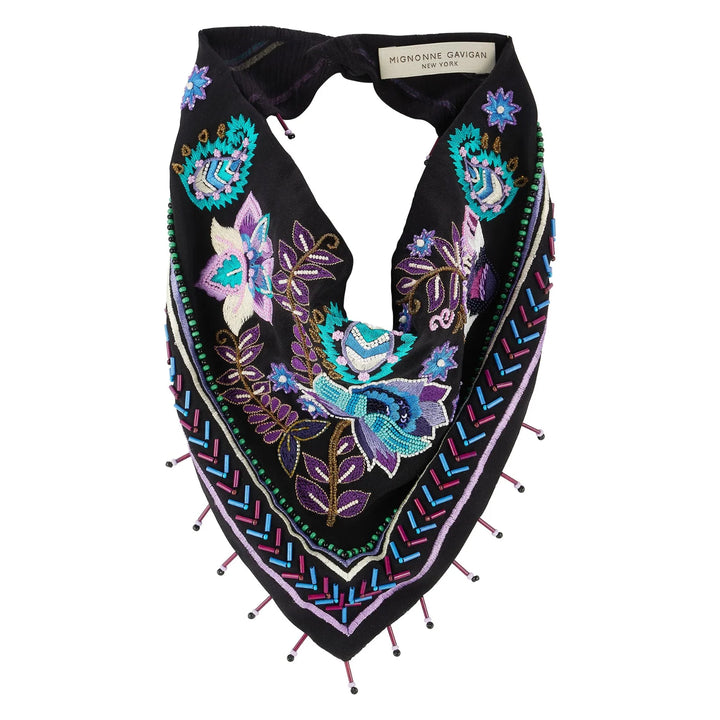 Encanto Scarf Necklace | Black