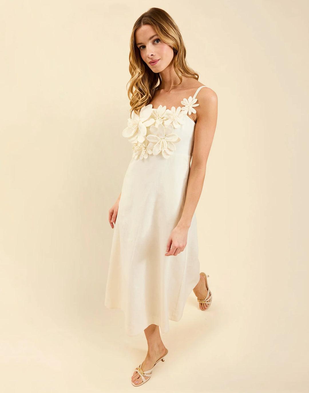 Esperanza Midi Dress | White