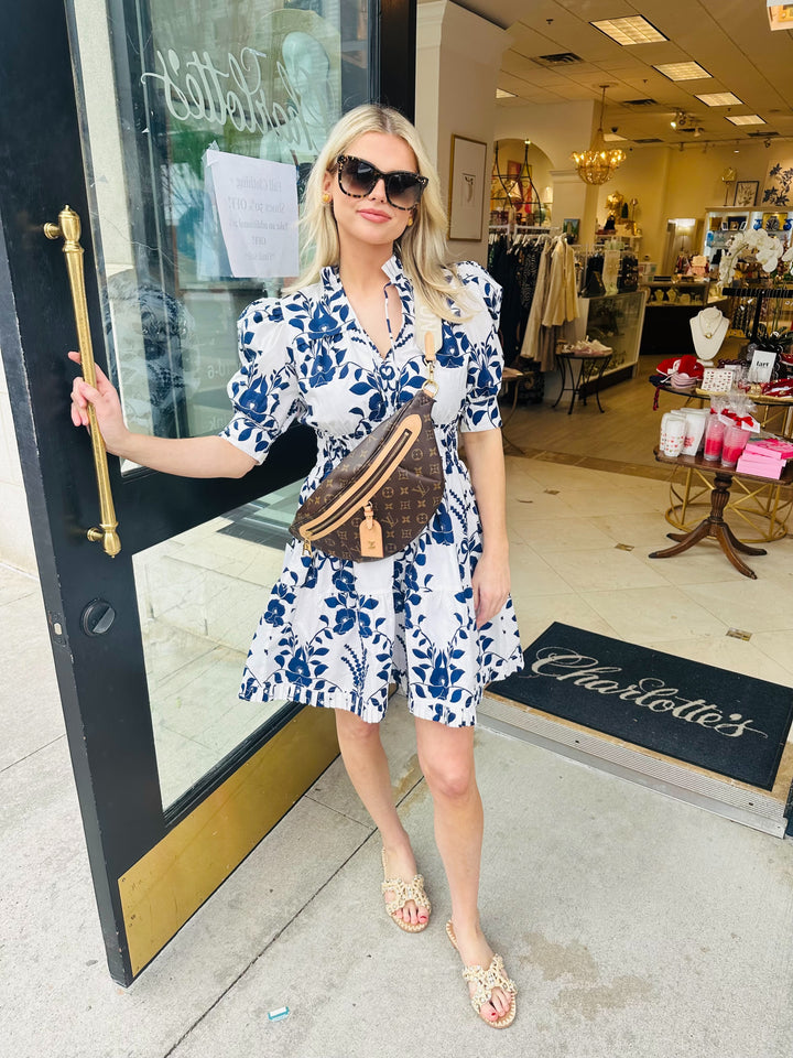 Alice Dress | Lavende Navy