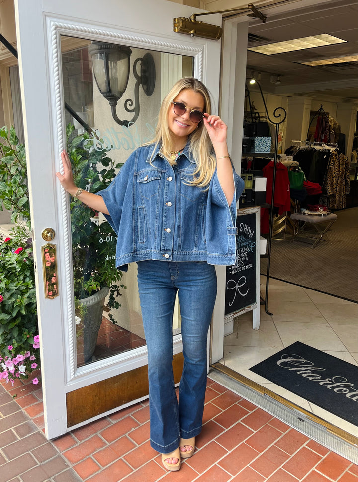 Jacket Cape | Denim