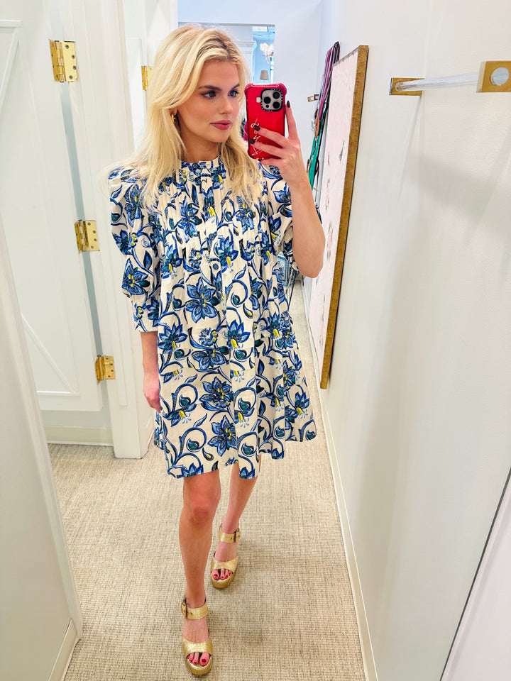 Sidney Dress | Porcelain Floral