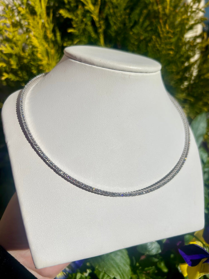 14kt 5.16ct Diamond Flex Necklace