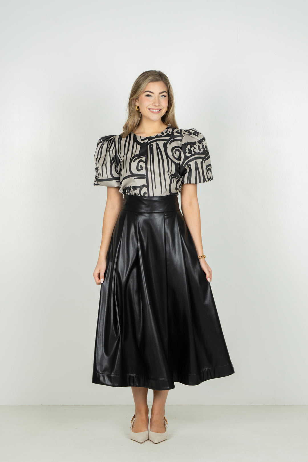 Dotty Skirt | Black
