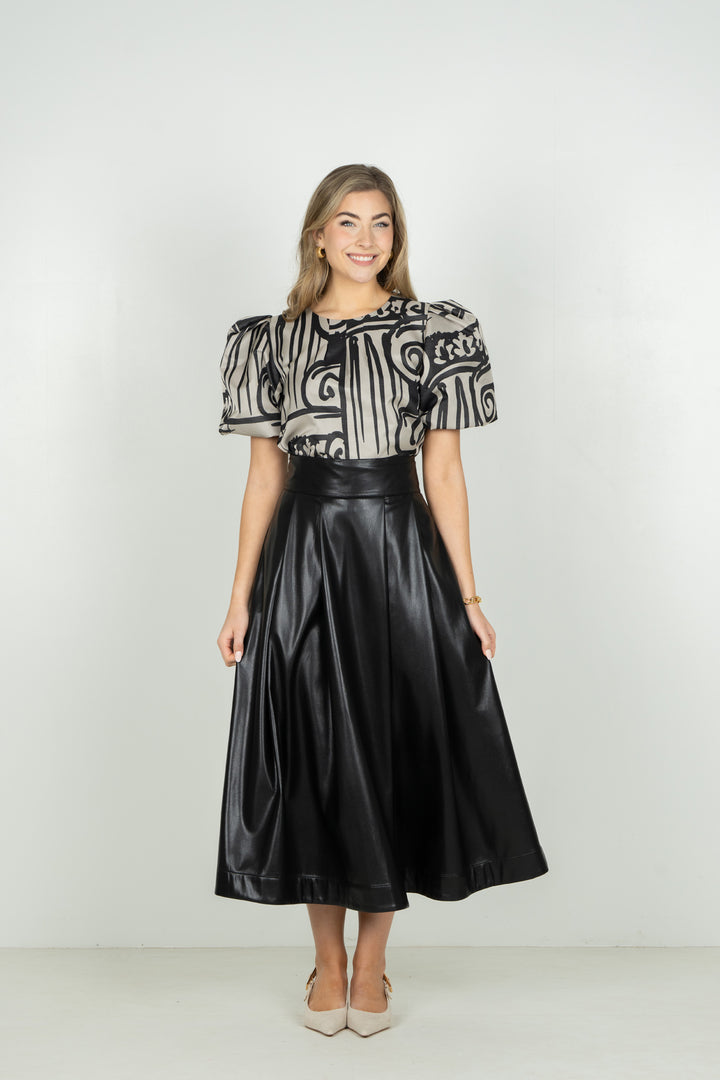 Dotty Skirt | Black