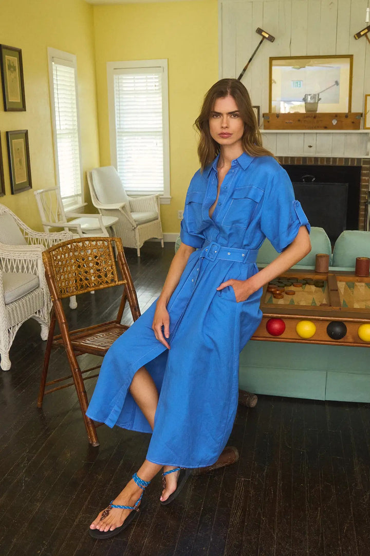 Charlotte Dress | French Blue