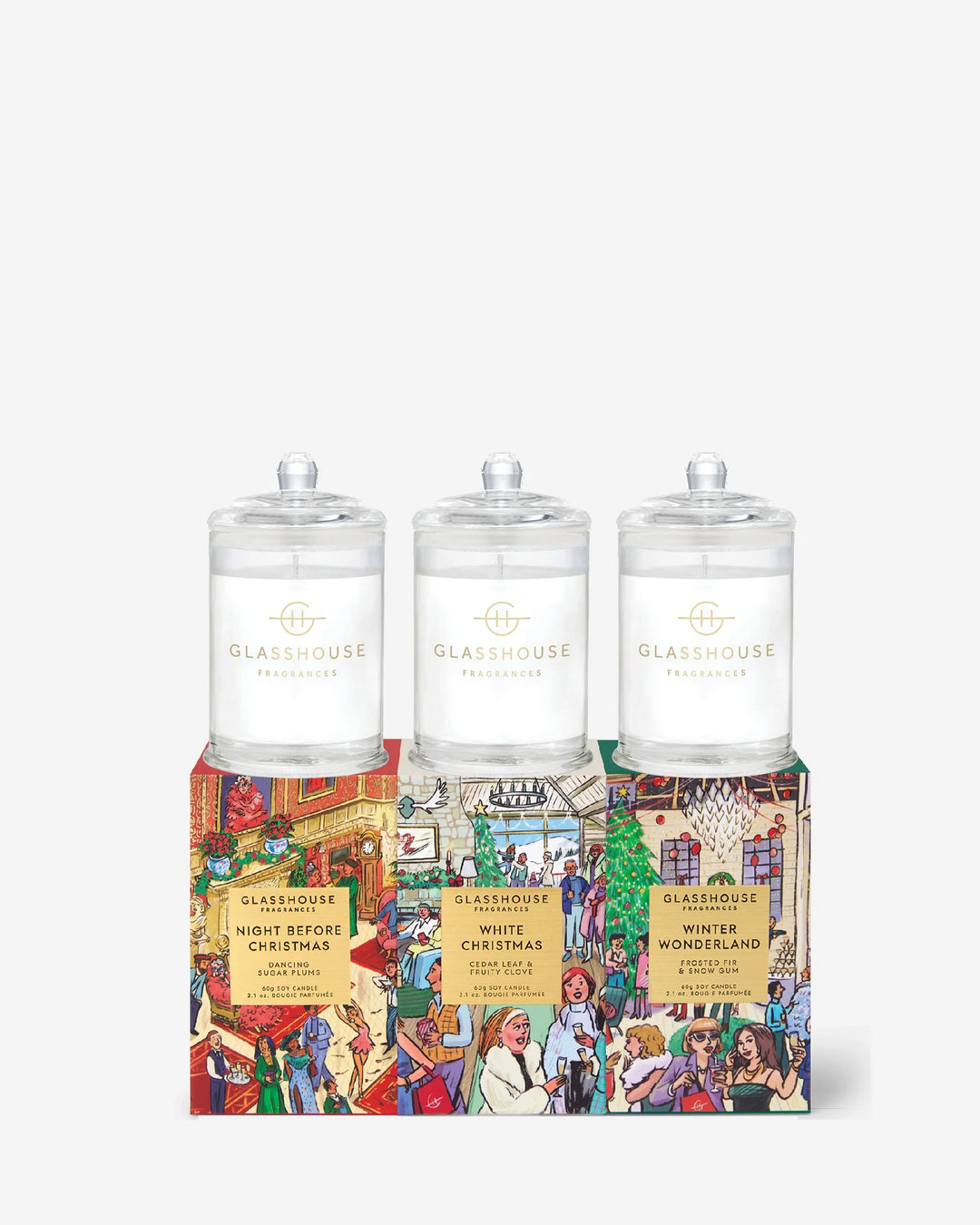 Christmas Candle Trio