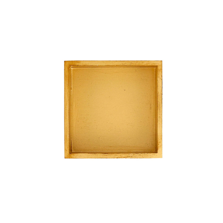 Florentine Wooden Gold Cocktail Napkin Holder