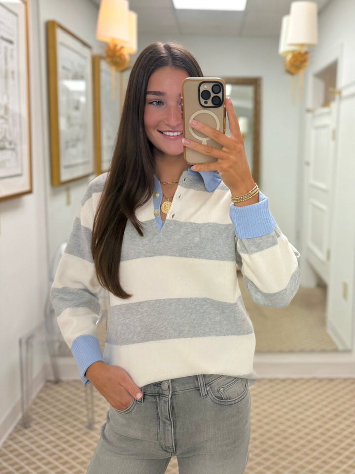 Long Sleeve Rugby Polo | Airstream