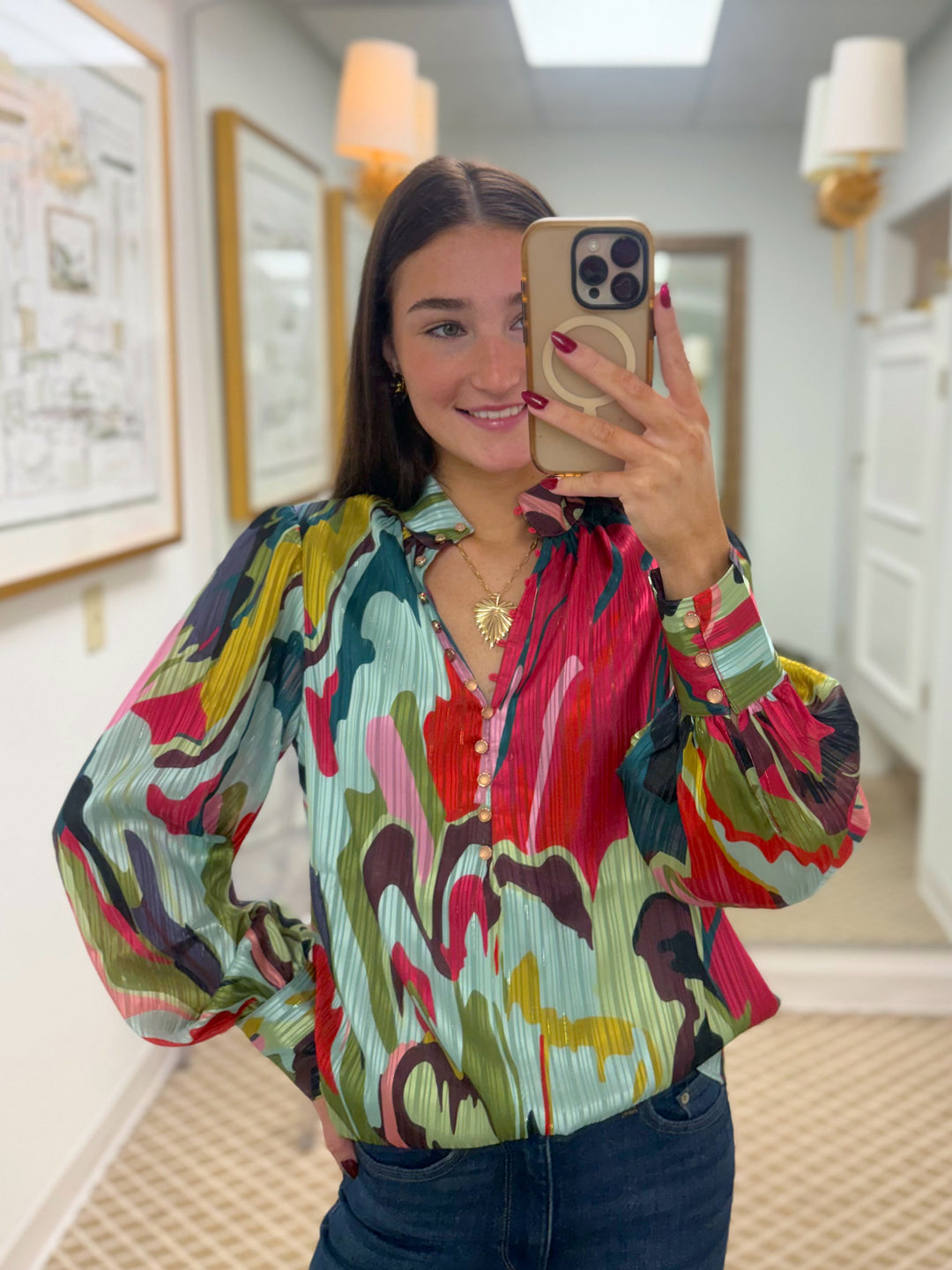 Leland Blouse | Life of the Party