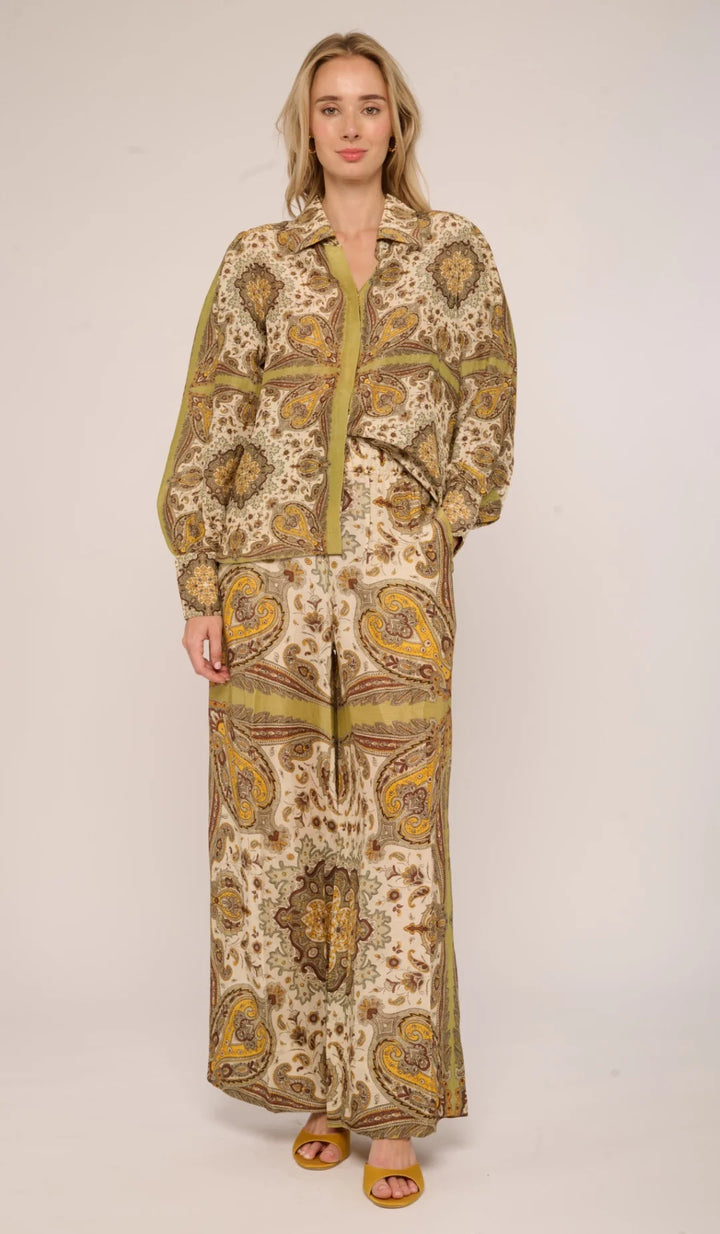 Joie Blouse | Kaleidoscope Scarf Print