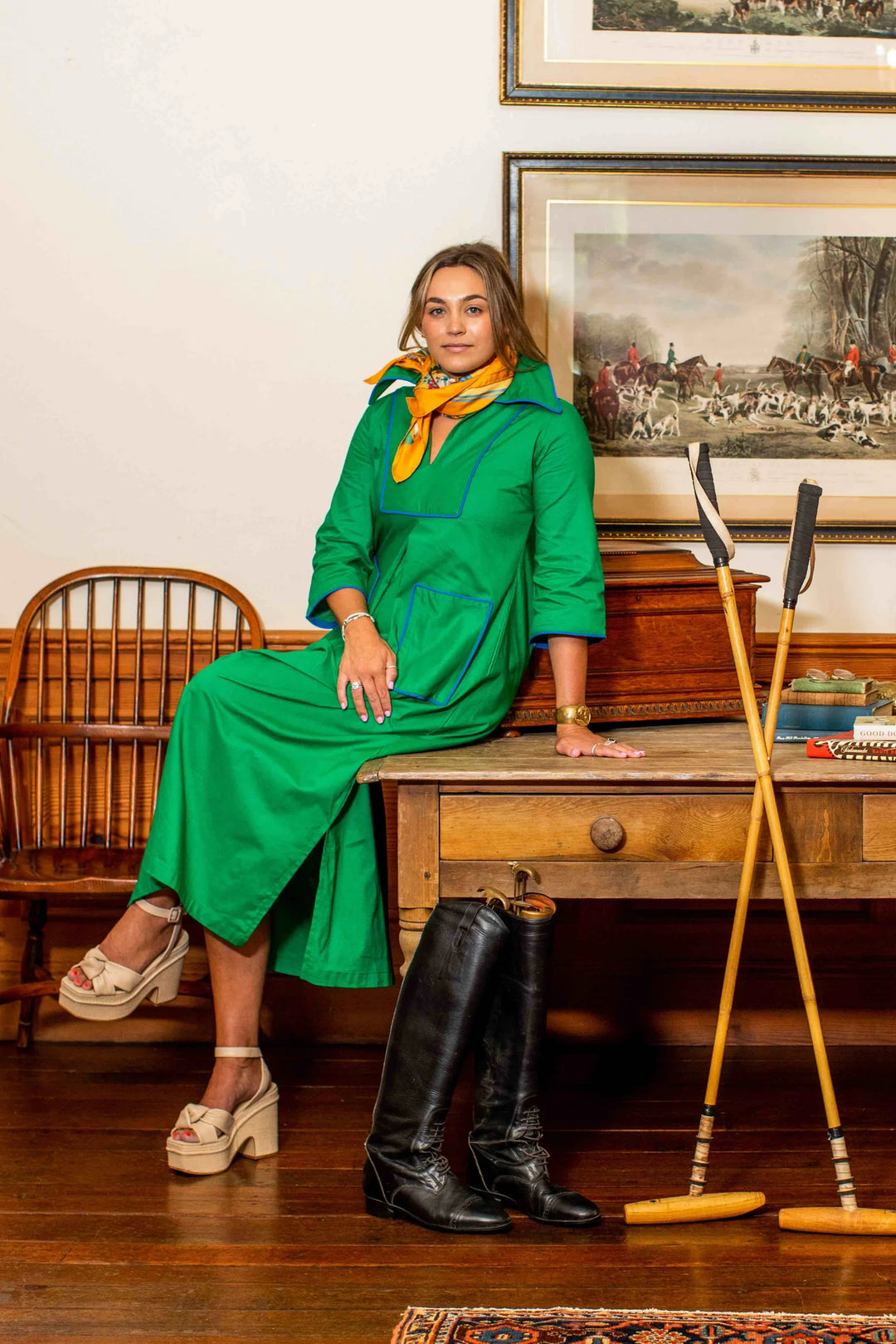 Cassidy Long  | Green & Blue