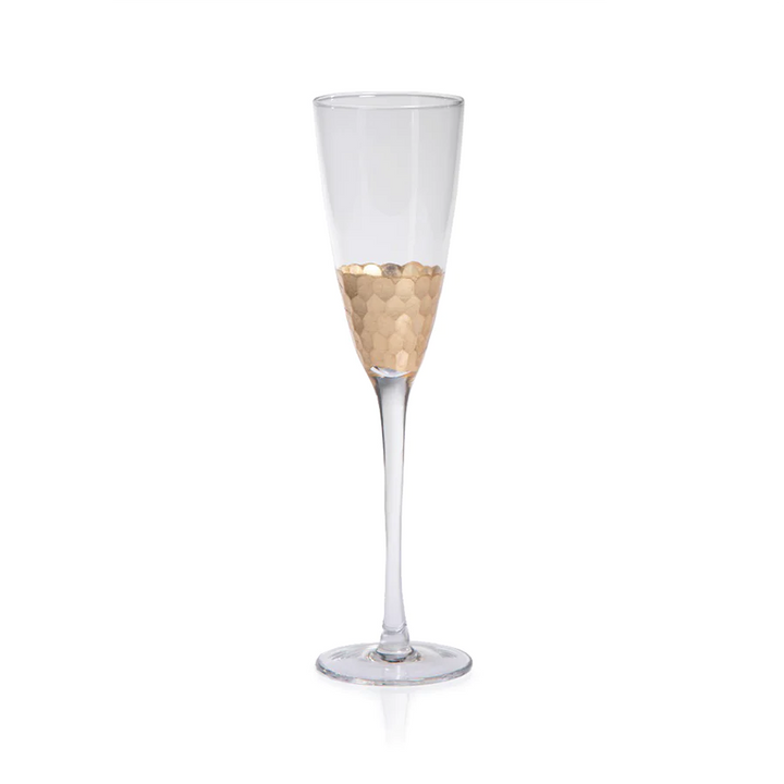 Assorted Fez Cut Glassware | Gold