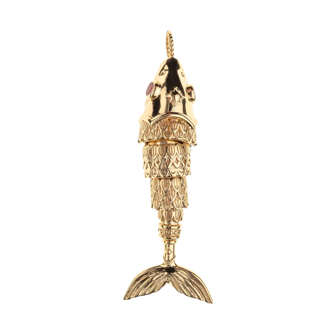 Jane Win STRONG Fish Pendant