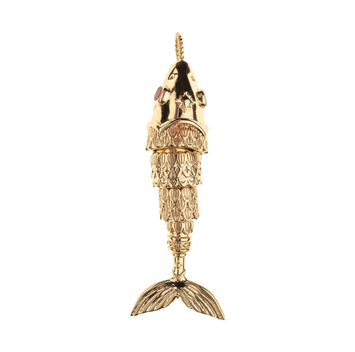 Jane Win STRONG Fish Pendant