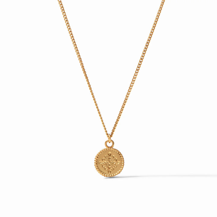 Fleur-de-Lis Solitaire Necklace | + Colors