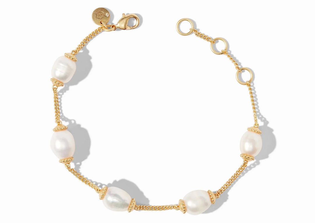 Julie Vos Flora Delicate Bracelet | Pearl