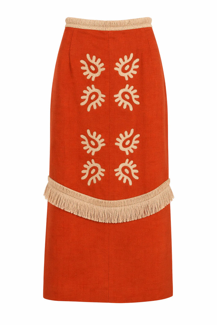 Florentine Skirt | Oaxaca Rafia