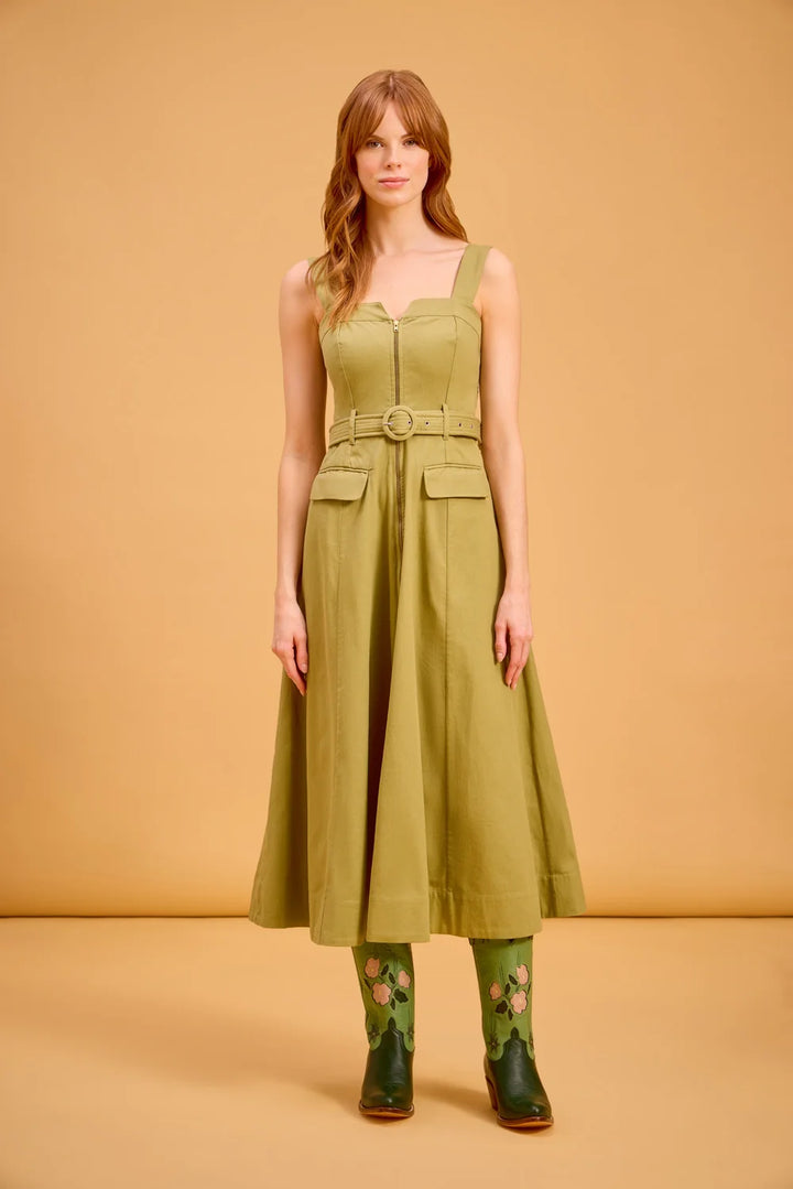 Foster Dress | Olive