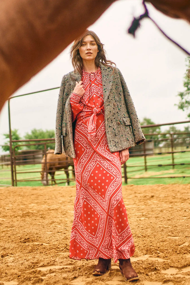 Suki Skirt | Aces Wild Red