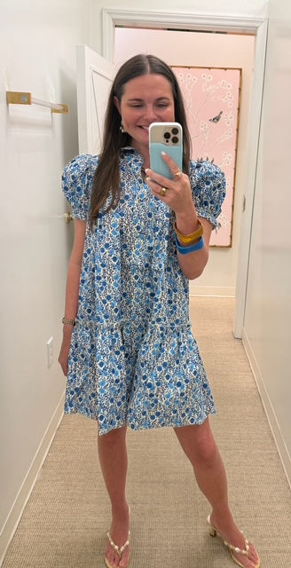Drifter Mini Dress | Bermuda Blooms