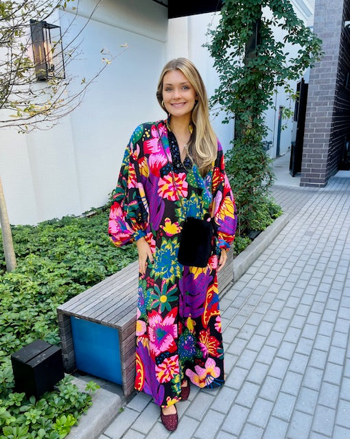 Fiona Dress | Midnight Garden