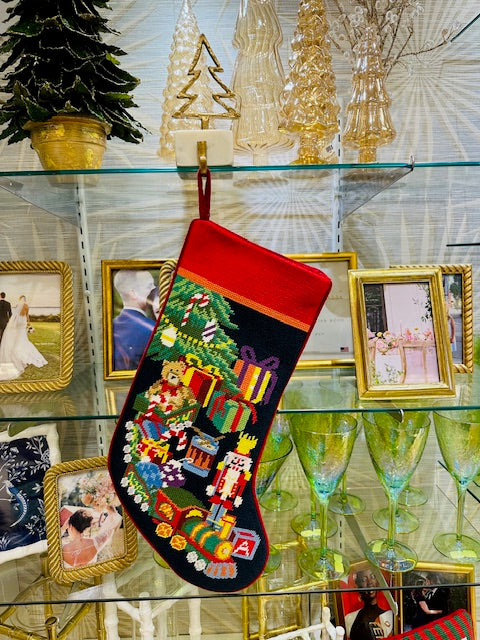 Assorted Embroidered Stockings