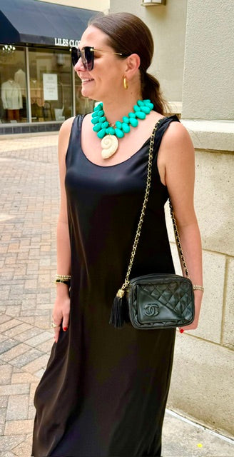Chanel Black Matelasse Coco Mark Camera Shoulder Bag