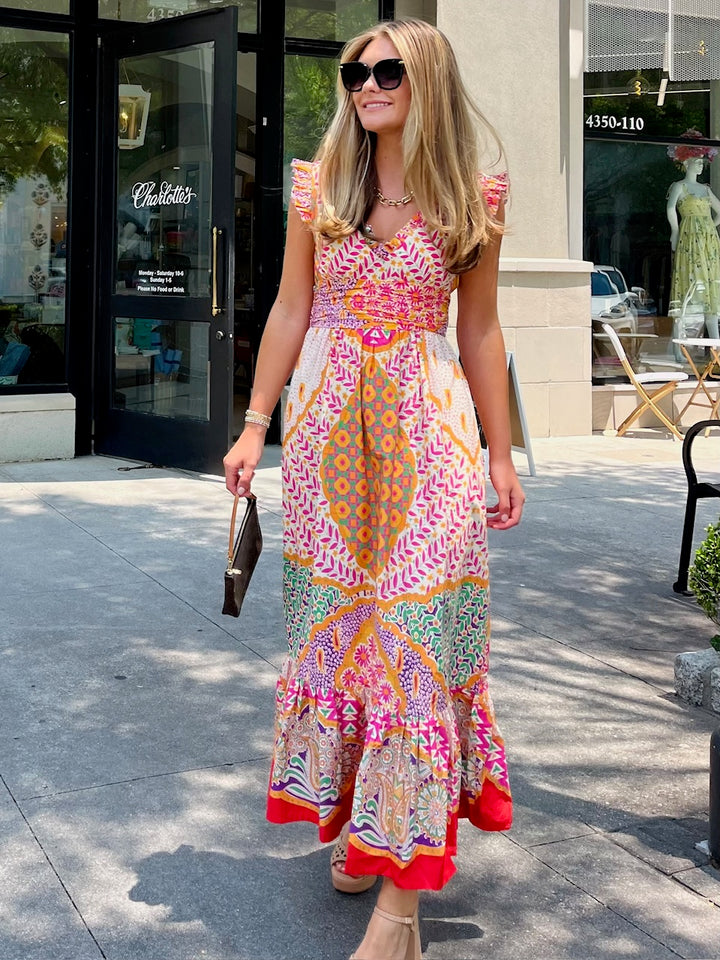 Gabriella Maxi Dress | Maxine Print