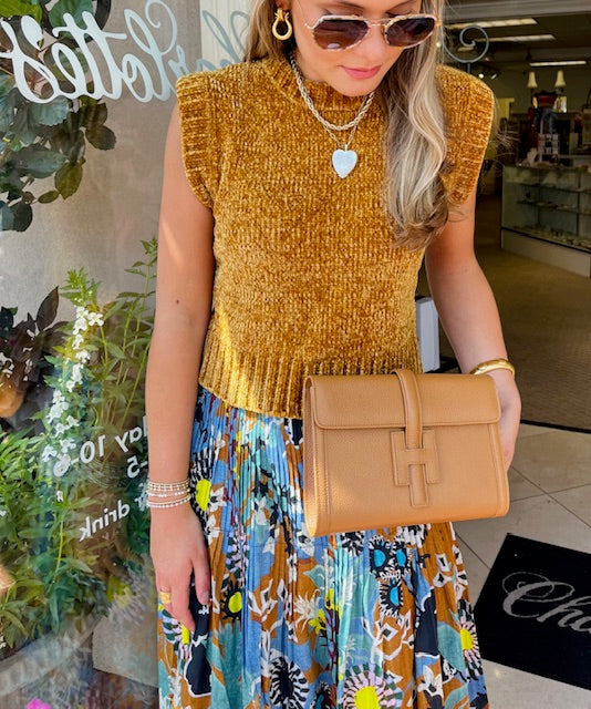 Leather Clutch