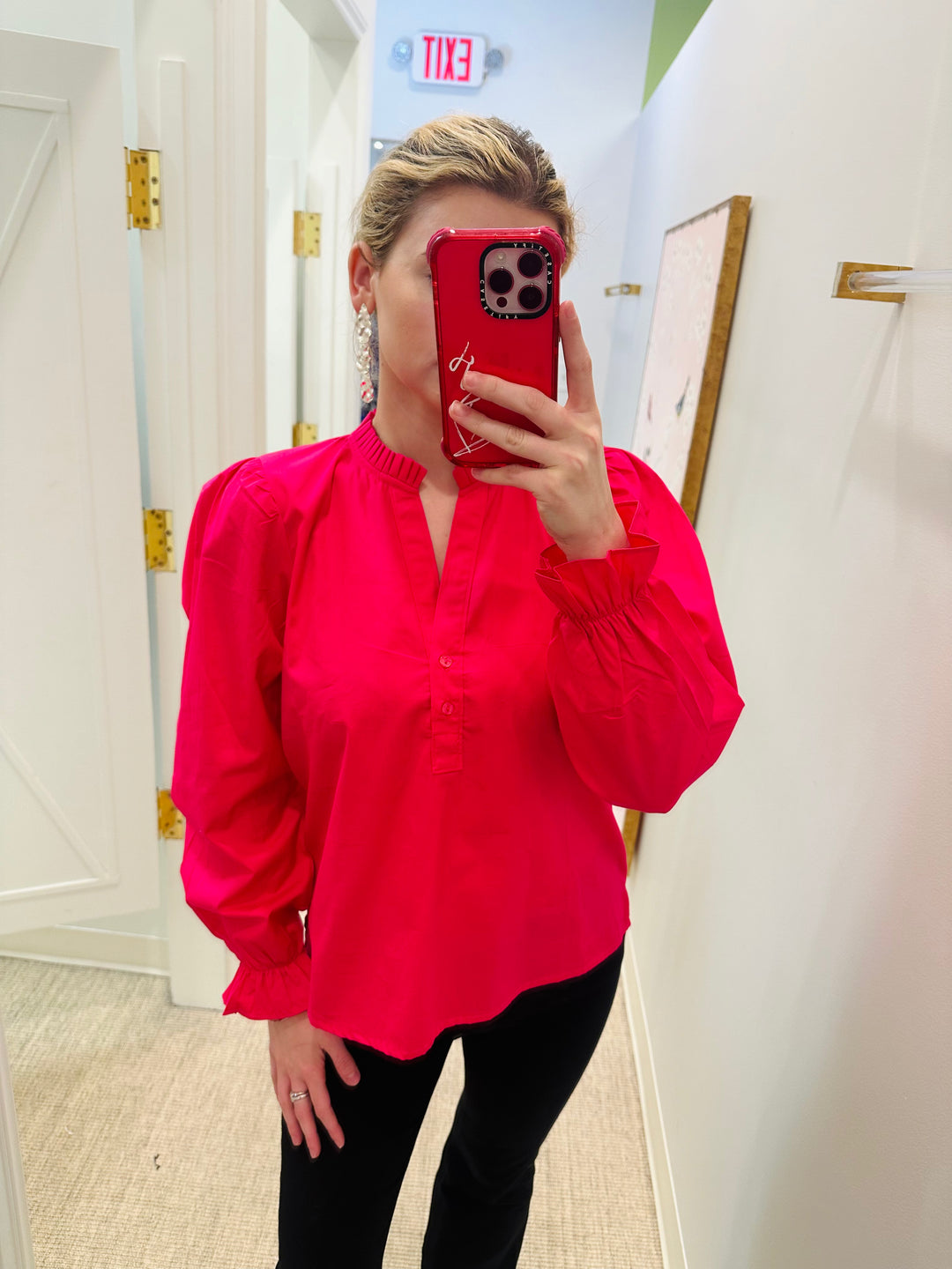 Rory Top | Fuchsia