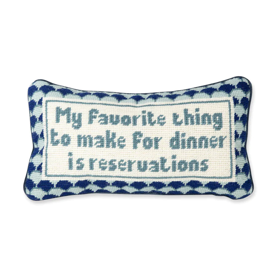 My Favorite Thing To Make For Dinner Pillow