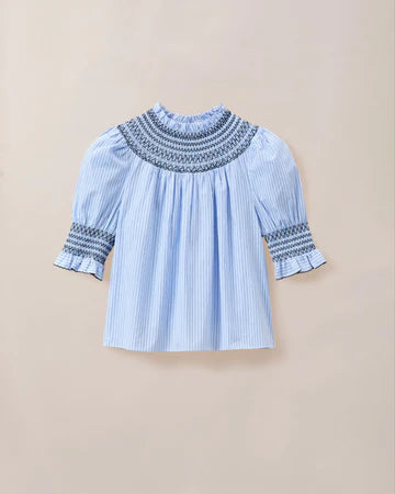 Giana Top | Maya Blue Stripe