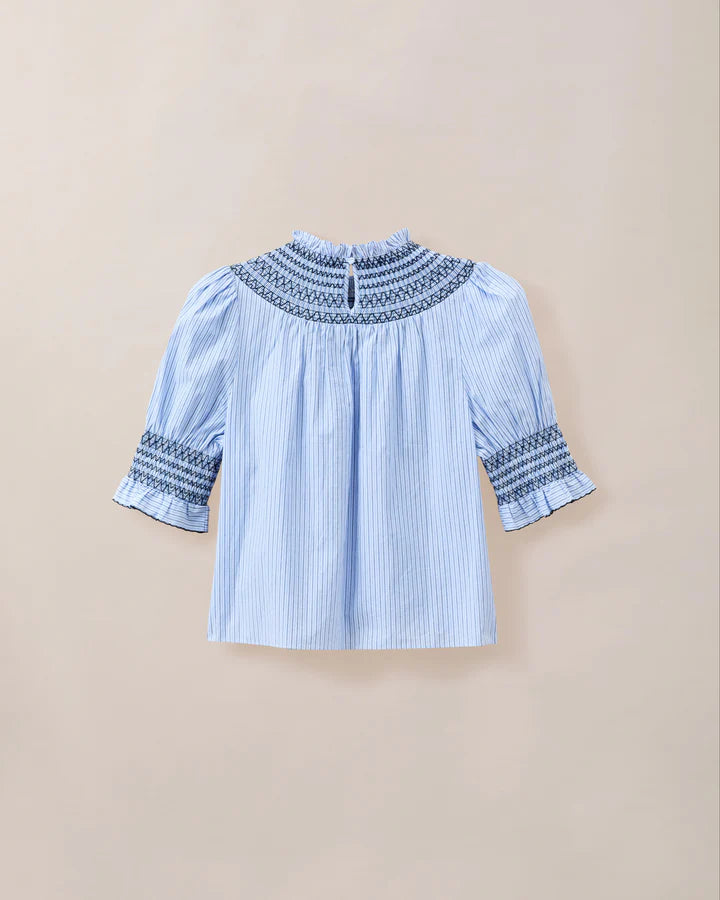 Giana Top | Maya Blue Stripe