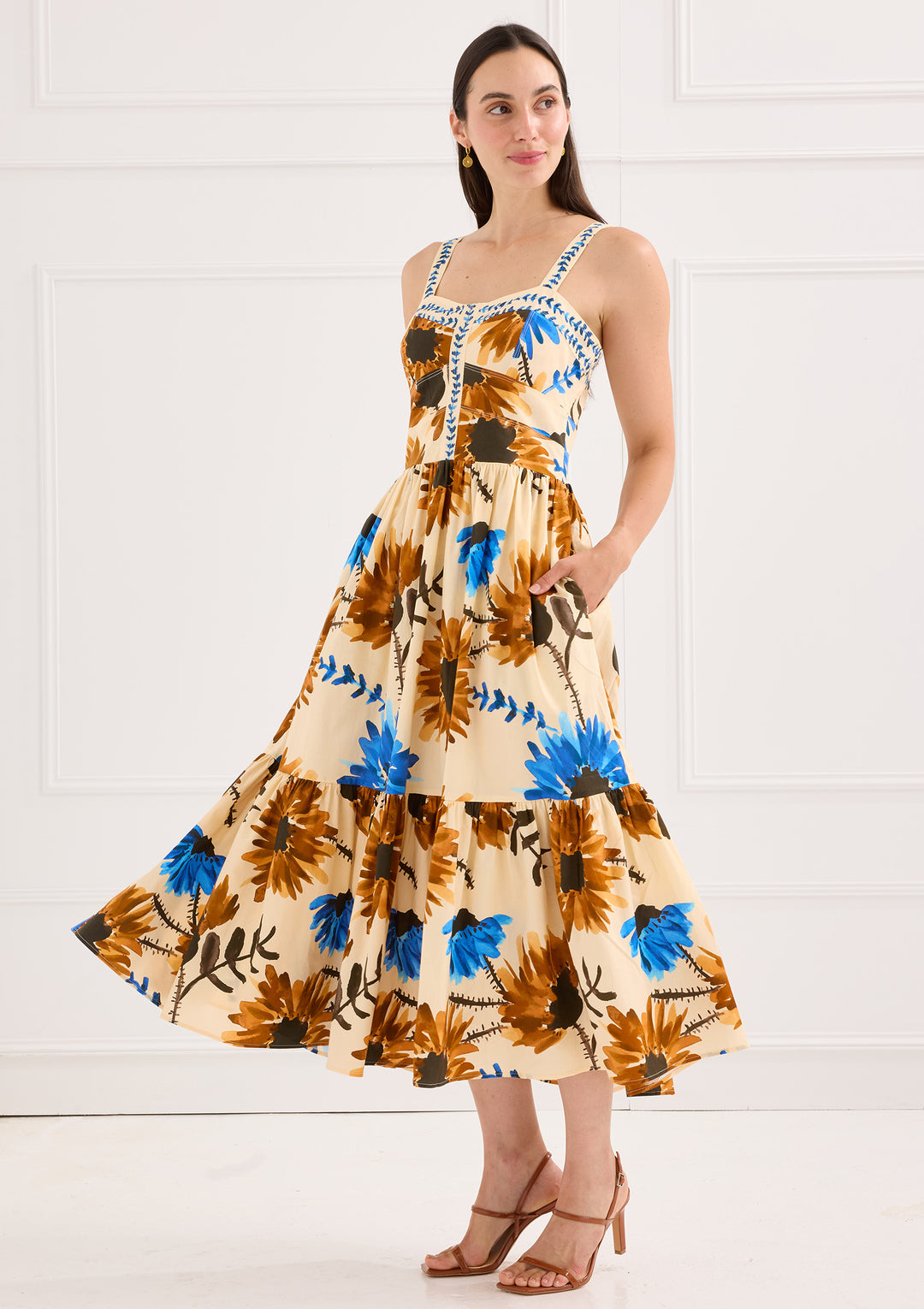The Gianna Dress | Sunflower Haze