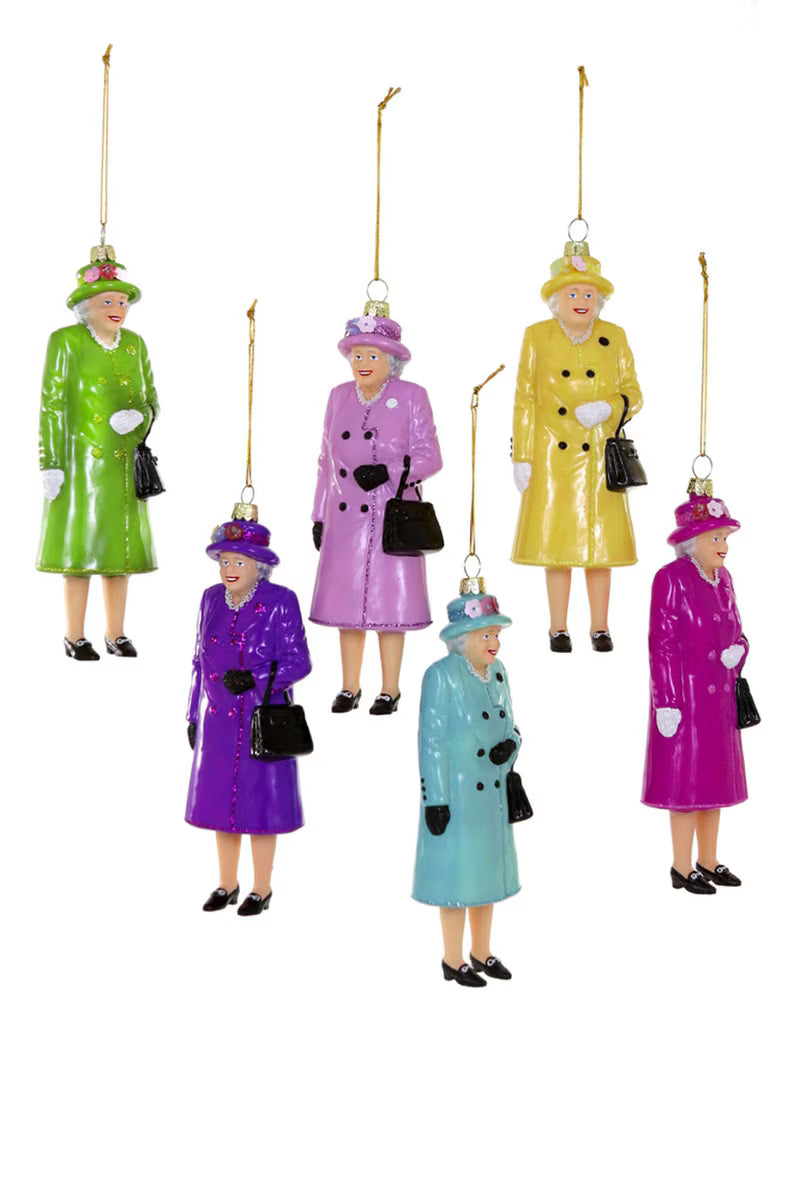Queen Elizabeth Ornament | +Colors