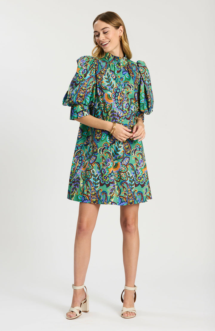 Lydia Dress | Fiesta Paisley - Charlotte's Inc
