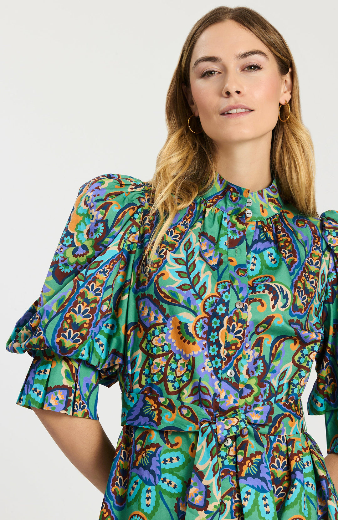 Lydia Dress | Fiesta Paisley - Charlotte's Inc
