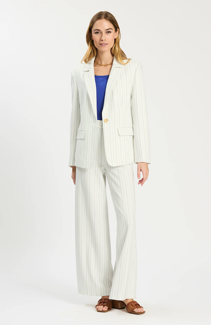Emmie Blazer | St. Simons Stripe - Charlotte's Inc