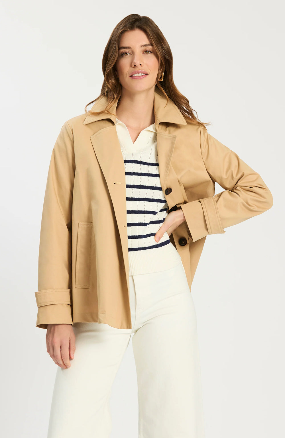 London Trench Coat | British Tan - Charlotte's Inc