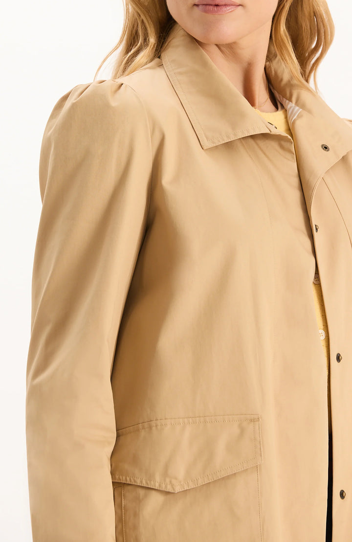Tasha Water Repellent Trench | British Khaki