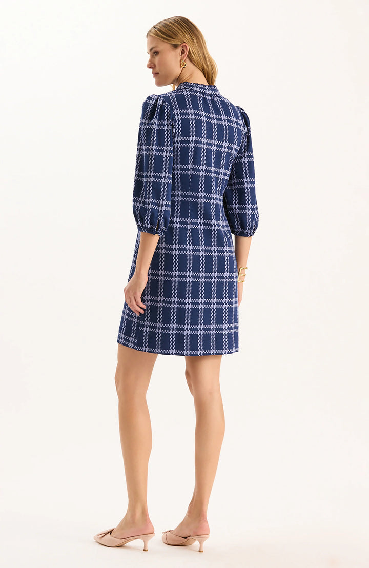 Sherri Knit Dress | Navy Sweet Lavender