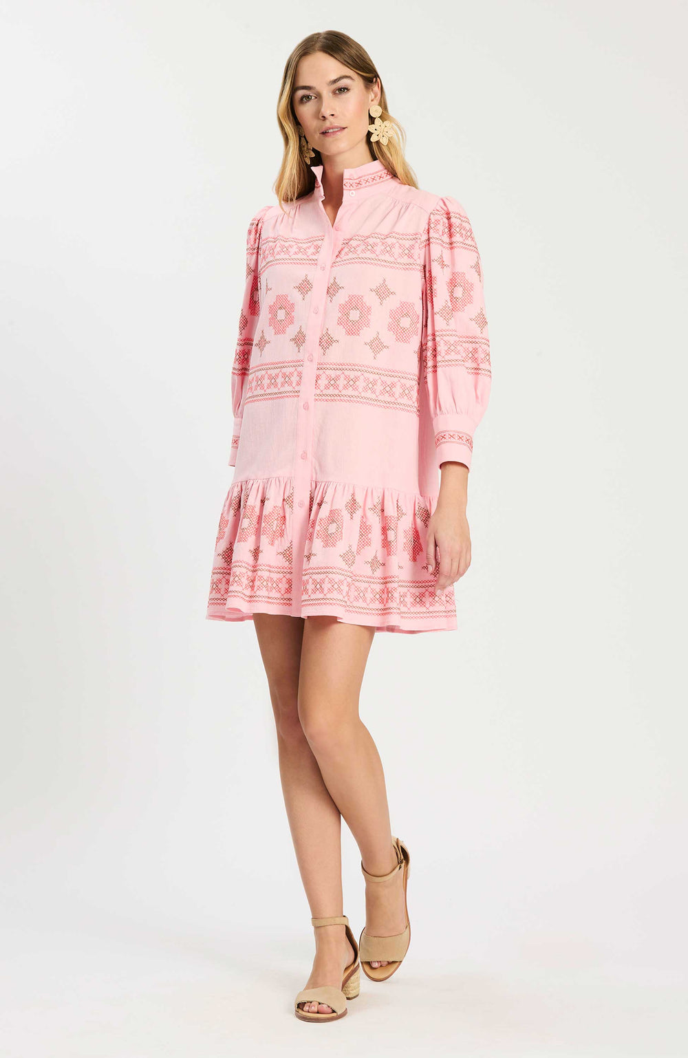 Christy Dress | Pale Rosette - Charlotte's Inc