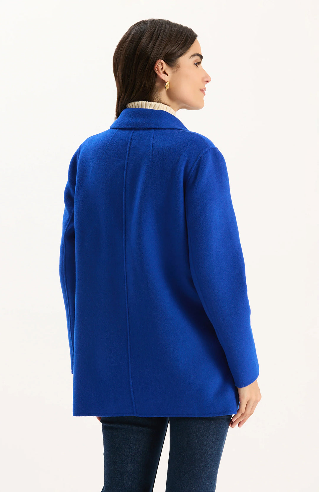 Shannon Car Coat | Banner Blue